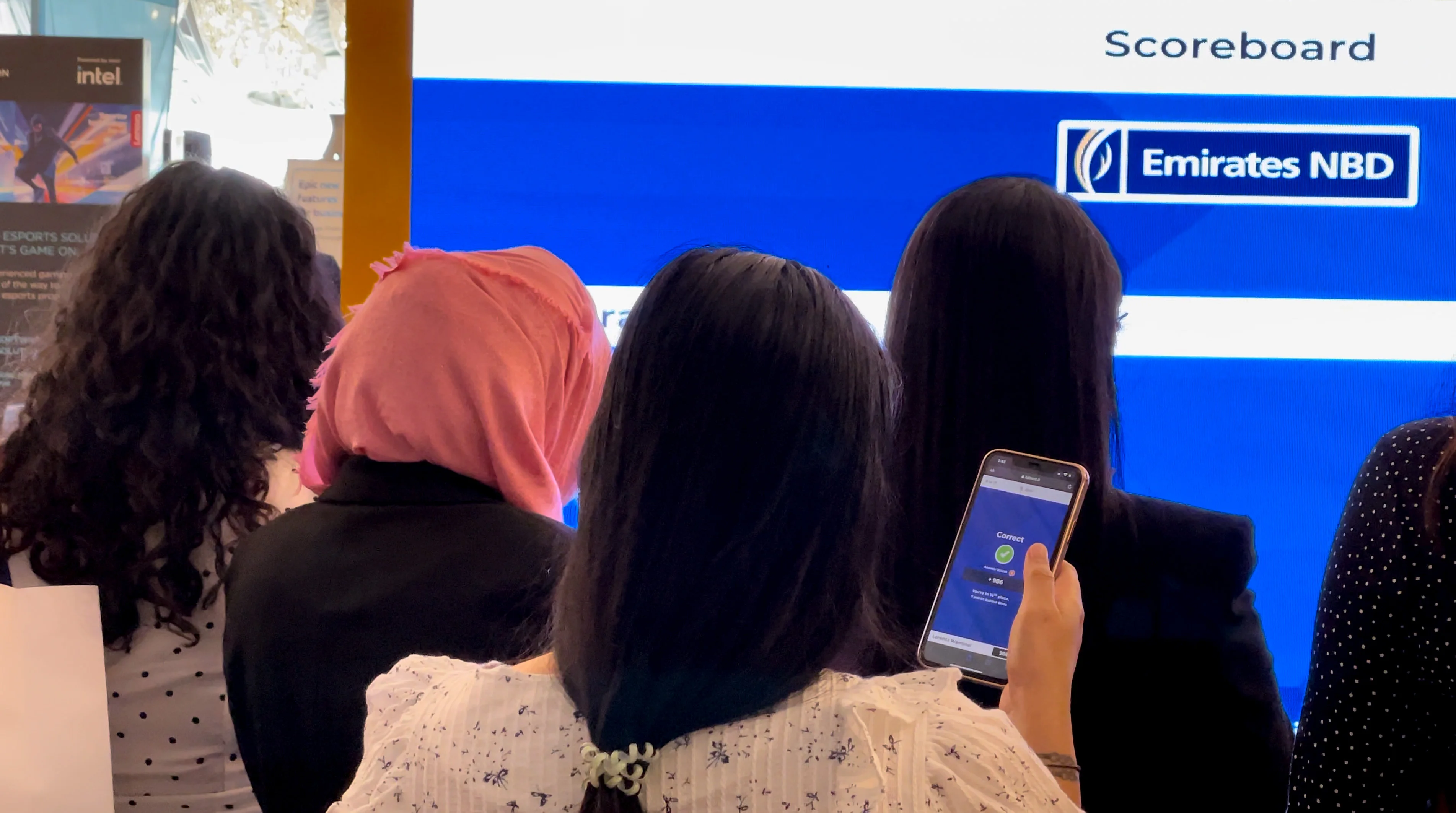 Reward-a-Thon used participants’ own mobile phones to safely introduce Emirates NBD products through live competition.