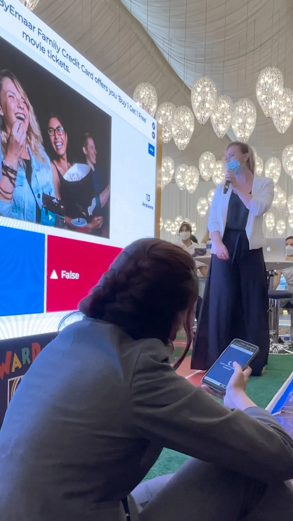 A charismatic host kept the experience moving, turning participation into meaningful customer conversations.