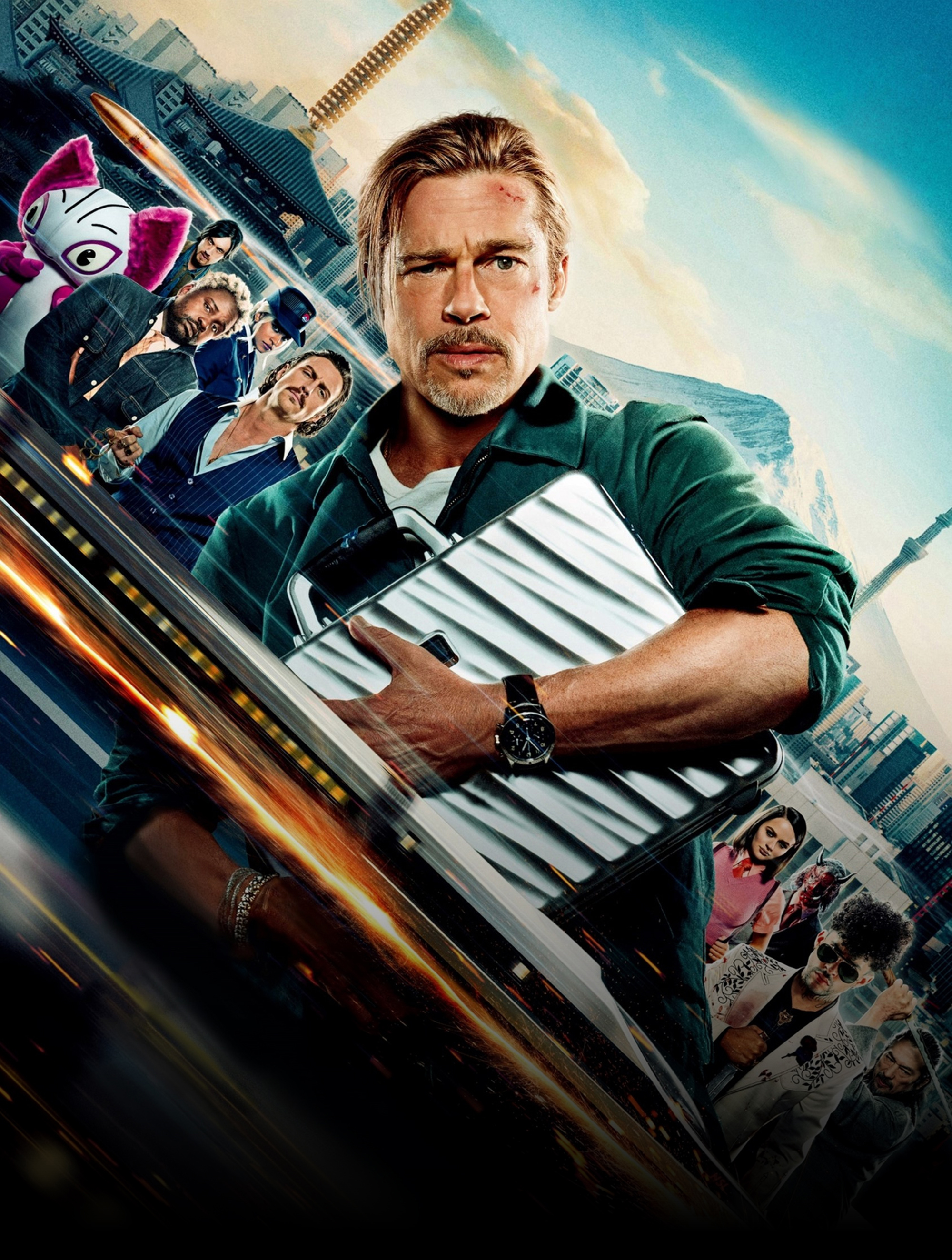 Bullet Train Movie Poster Bullet Train Movie Poster