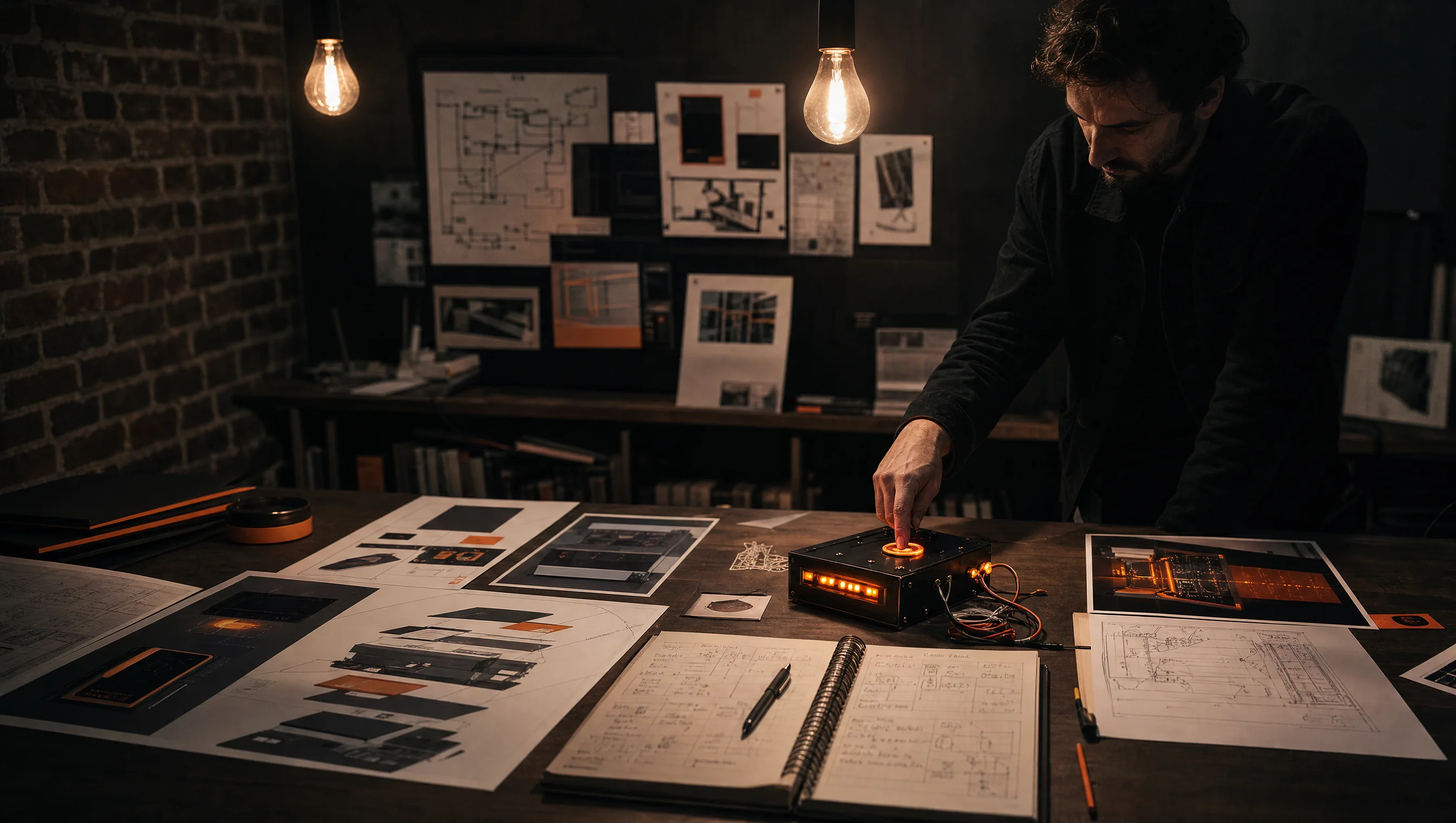 Interactive deliverables, hardware spec, AR overlay references and finished prototype at the Almost Impossible studio